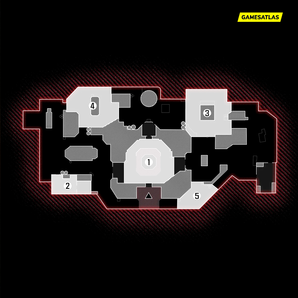 blackheart black ops 7 map layout hardpoint