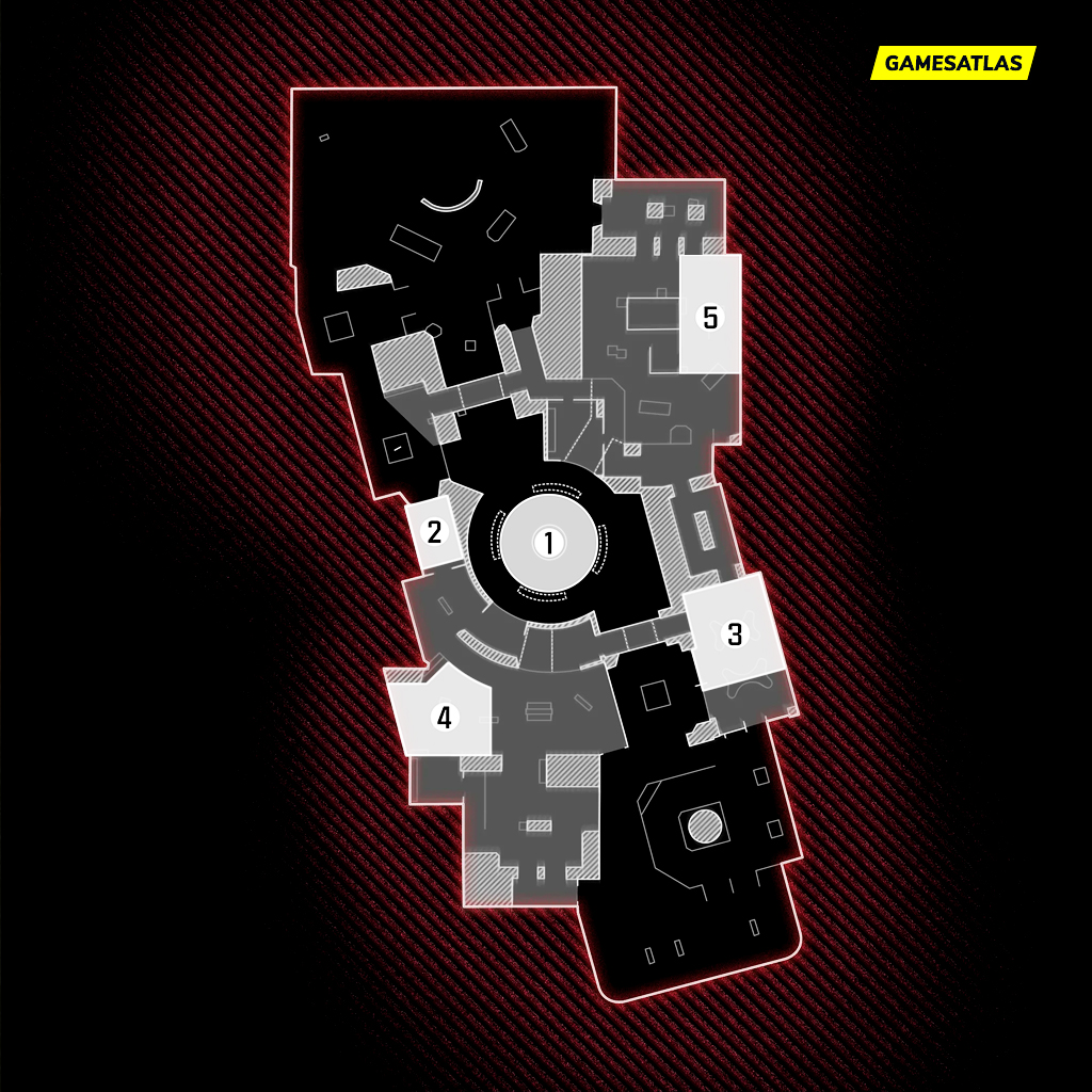 the forge black ops 7 map layout hardpoint