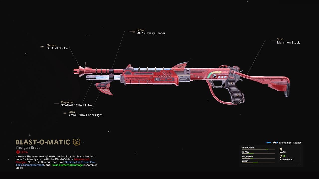 Blast-O-Matic - COD Warzone and Black Ops Cold War Weapon Blueprint | Call of Duty Blast-O-Matic - COD Warzone and Black Ops Cold War Weapon Blueprint | Call of Duty