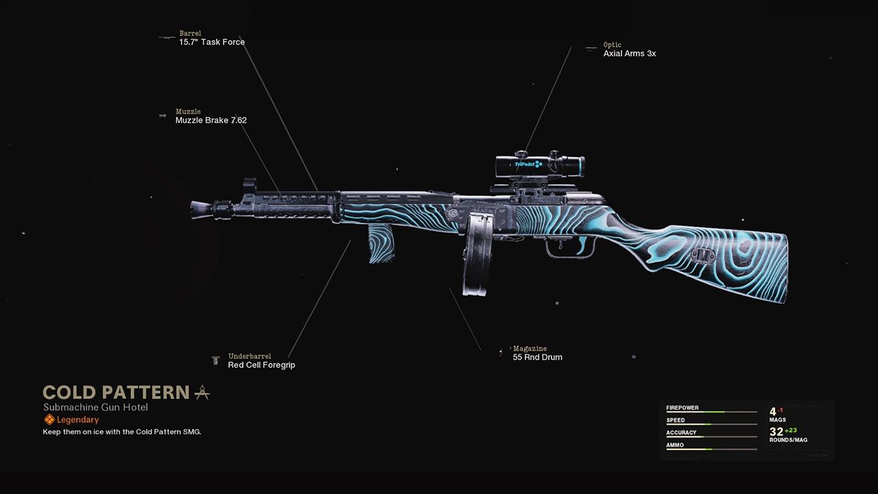 Cold Pattern - COD Warzone and Black Ops Cold War Weapon Blueprint | Call of Duty Cold Pattern - COD Warzone and Black Ops Cold War Weapon Blueprint | Call of Duty