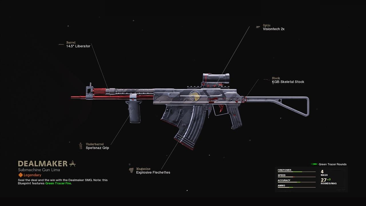 Dealmaker - COD Warzone and Black Ops Cold War Weapon Blueprint | Call of Duty