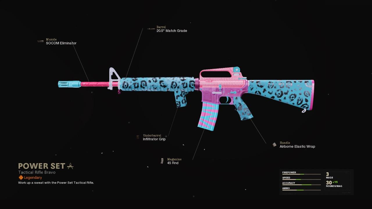 Power Set - COD Warzone and Black Ops Cold War Weapon Blueprint | Call of Duty