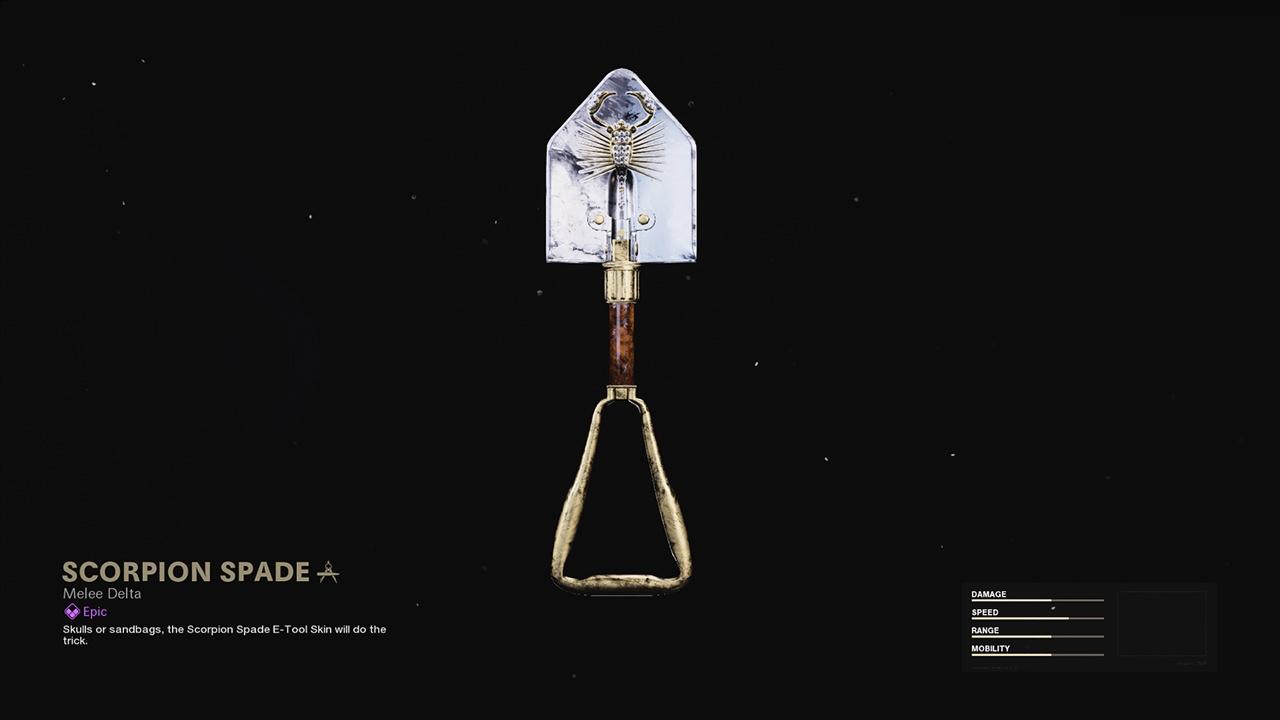 Scorpion Spade Scorpion Spade