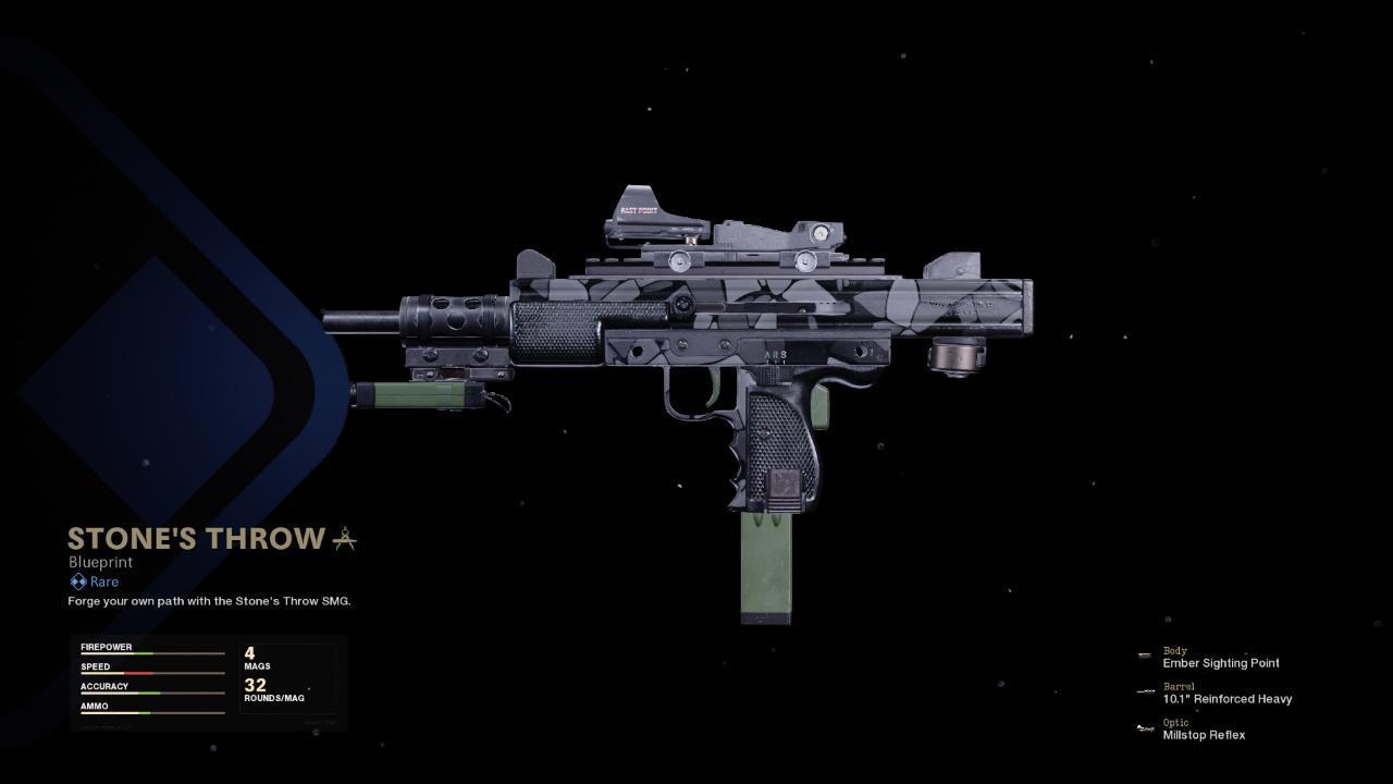 Stones Throw | COD Warzone | Black Ops Cold War | Weapon Blueprint