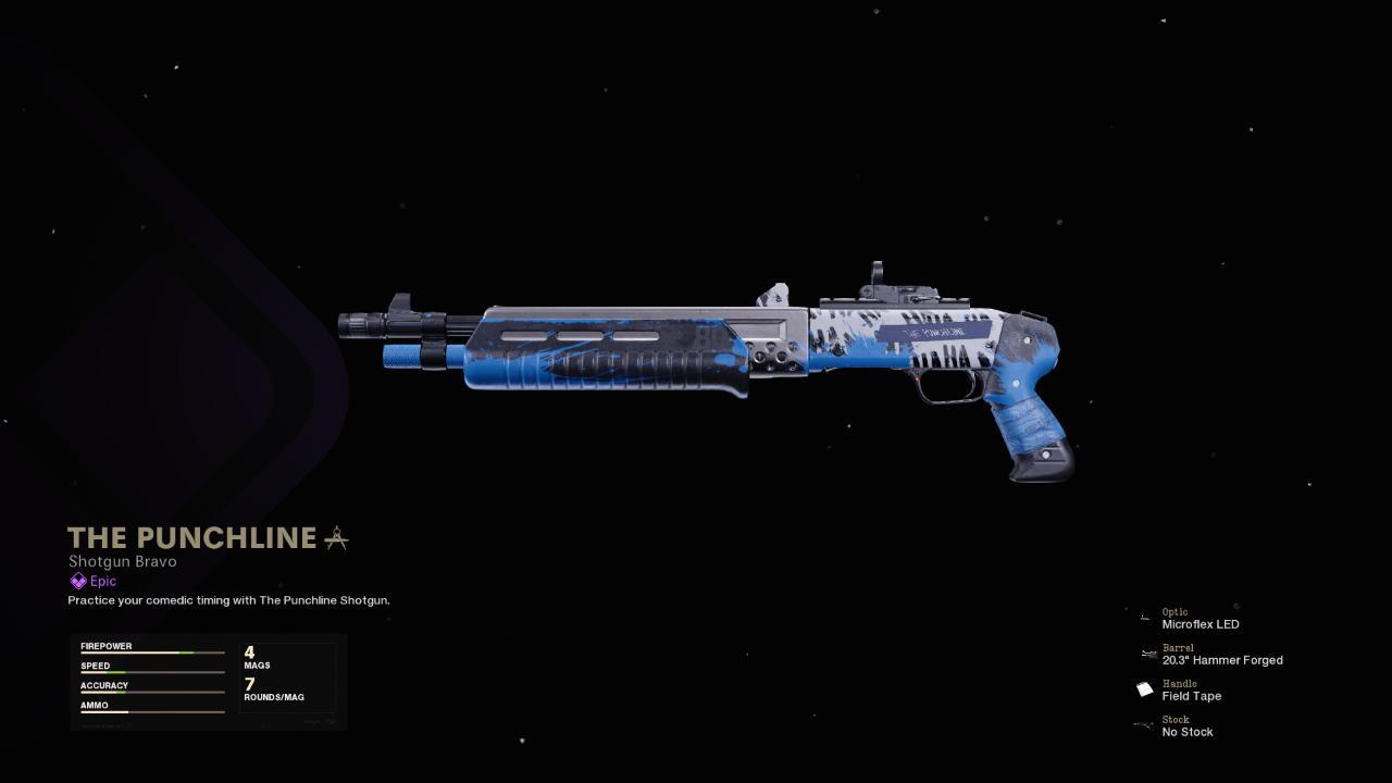 The Punchline - COD Warzone and Black Ops Cold War Weapon Blueprint | Call of Duty The Punchline - COD Warzone and Black Ops Cold War Weapon Blueprint | Call of Duty