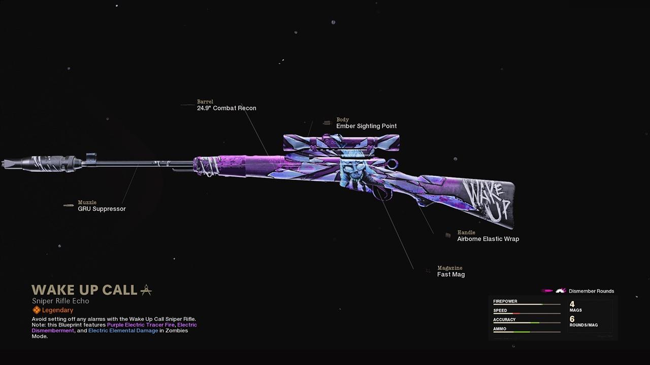 Wake Up Call Cod Warzone And Black Ops Cold War Weapon Blueprint Call Of Duty