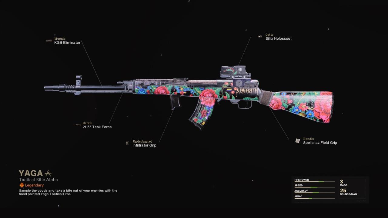 Yaga - COD Warzone and Black Ops Cold War Weapon Blueprint | Call of Duty Yaga - COD Warzone and Black Ops Cold War Weapon Blueprint | Call of Duty