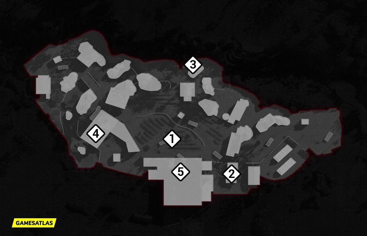 Cartel COD Cold War Map Hardpoint Rotations