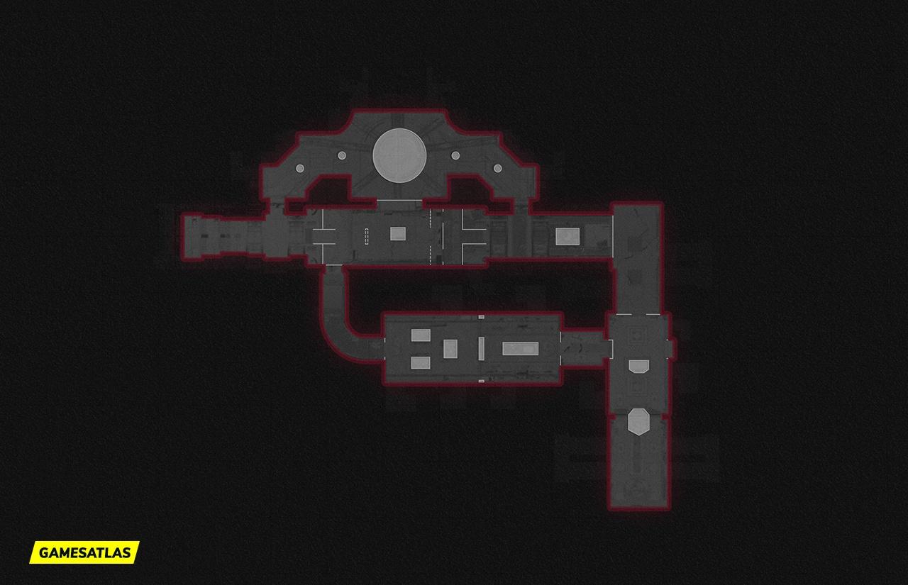 Forsaken COD Cold War Zombies Map Layout 2