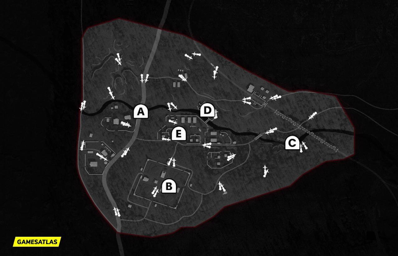 Ruka COD Cold War Map Layout