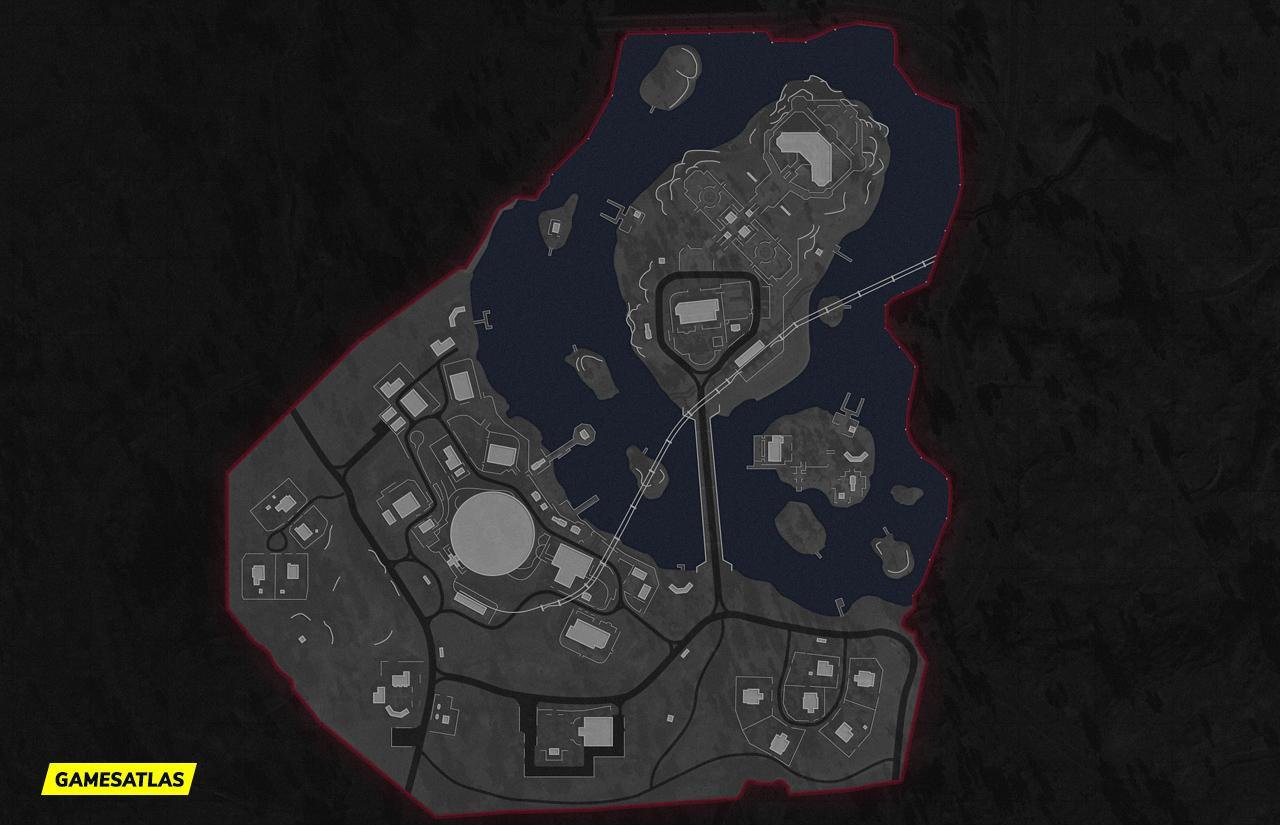 Sanatorium COD Cold War Map Layout