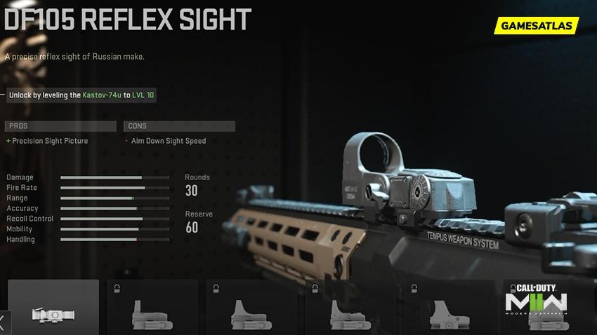 DF105 Reflex Sight