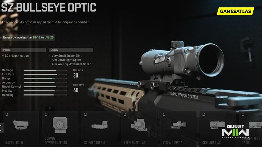 SZ Bullseye Optic - How To Get Optic in Warzone, MW3 and MW2 SZ Bullseye Optic - How To Get Optic in Warzone, MW3 and MW2