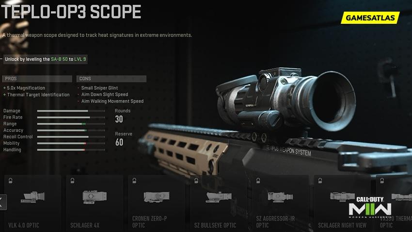 Teplo-OP3 Scope Teplo-OP3 Scope