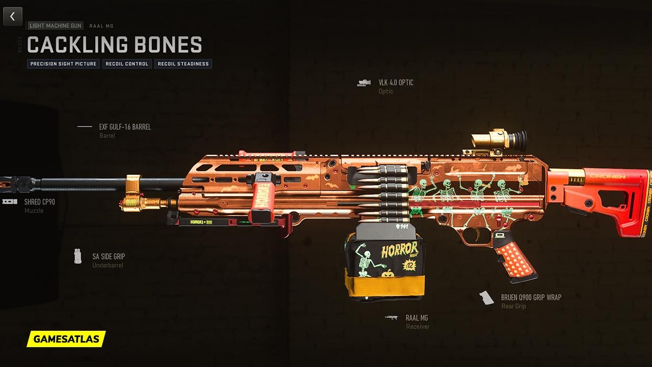 Cackling Bones - Warzone and Modern Warfare 2 Blueprint Cackling Bones - Warzone and Modern Warfare 2 Blueprint