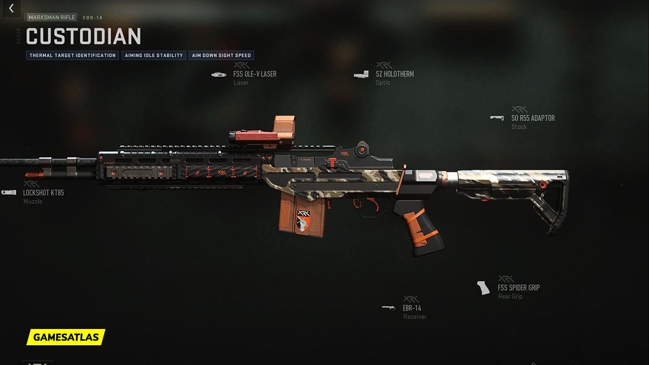 Custodian - Warzone and Modern Warfare 2 Blueprint