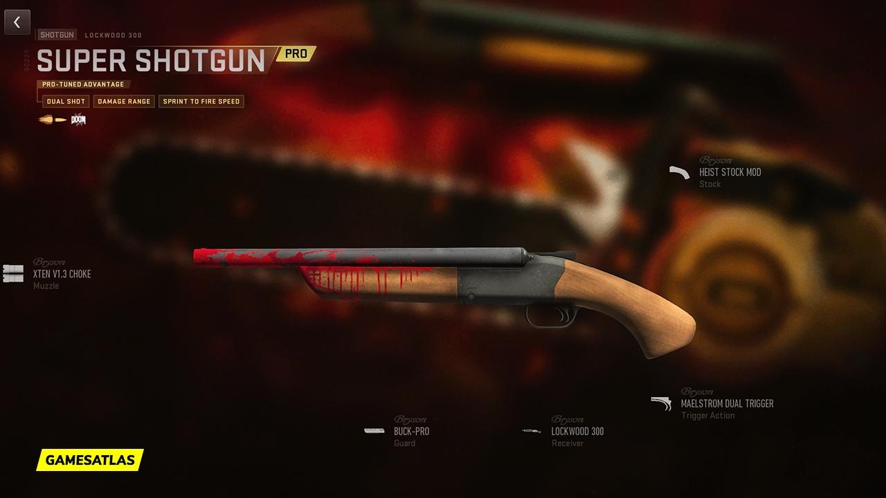 Super Shotgun - Warzone and Modern Warfare 2 Blueprint Super Shotgun - Warzone and Modern Warfare 2 Blueprint