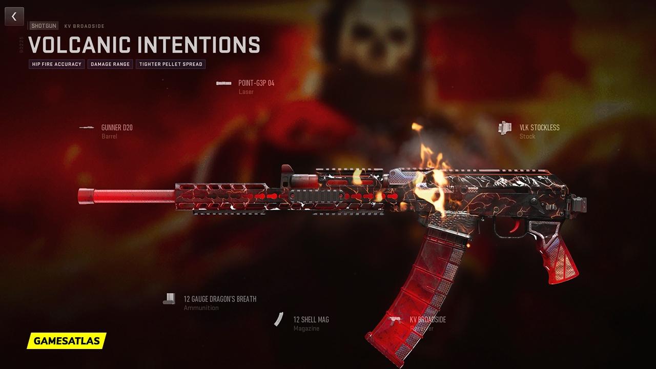 Volcanic Intentions - Warzone and Modern Warfare 2 Blueprint