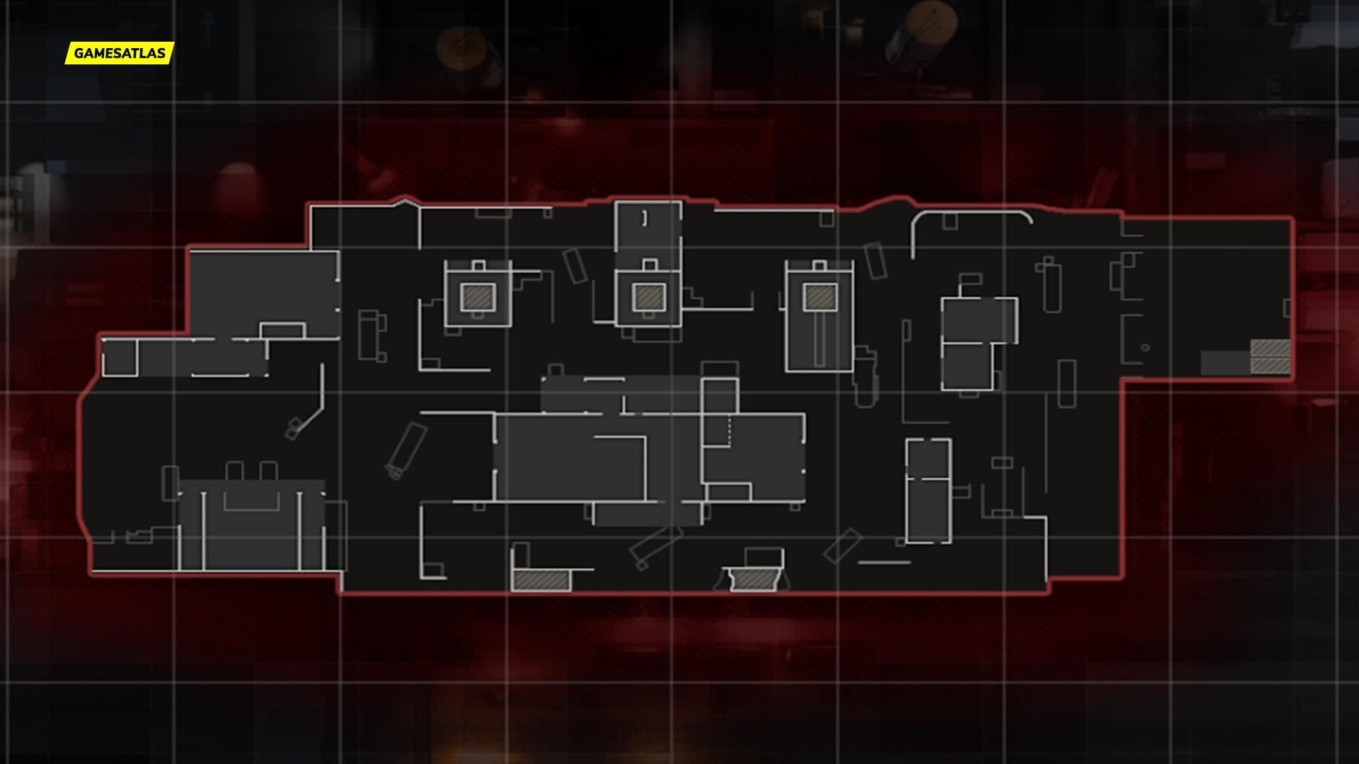black gold cod modern warfare 2 map layout