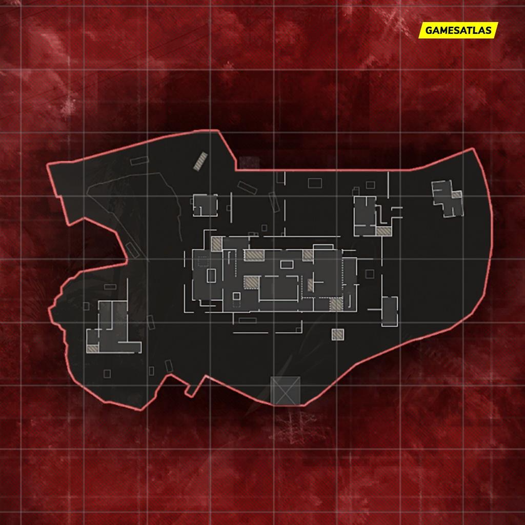 el asilo cod modern warfare 2 map layout