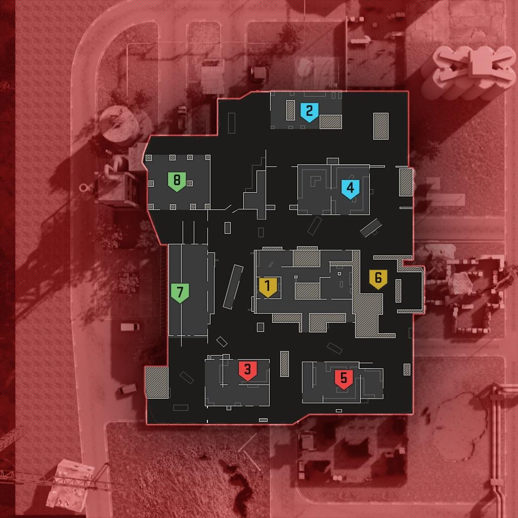 farm 18 cod modern warfare 2 map layout