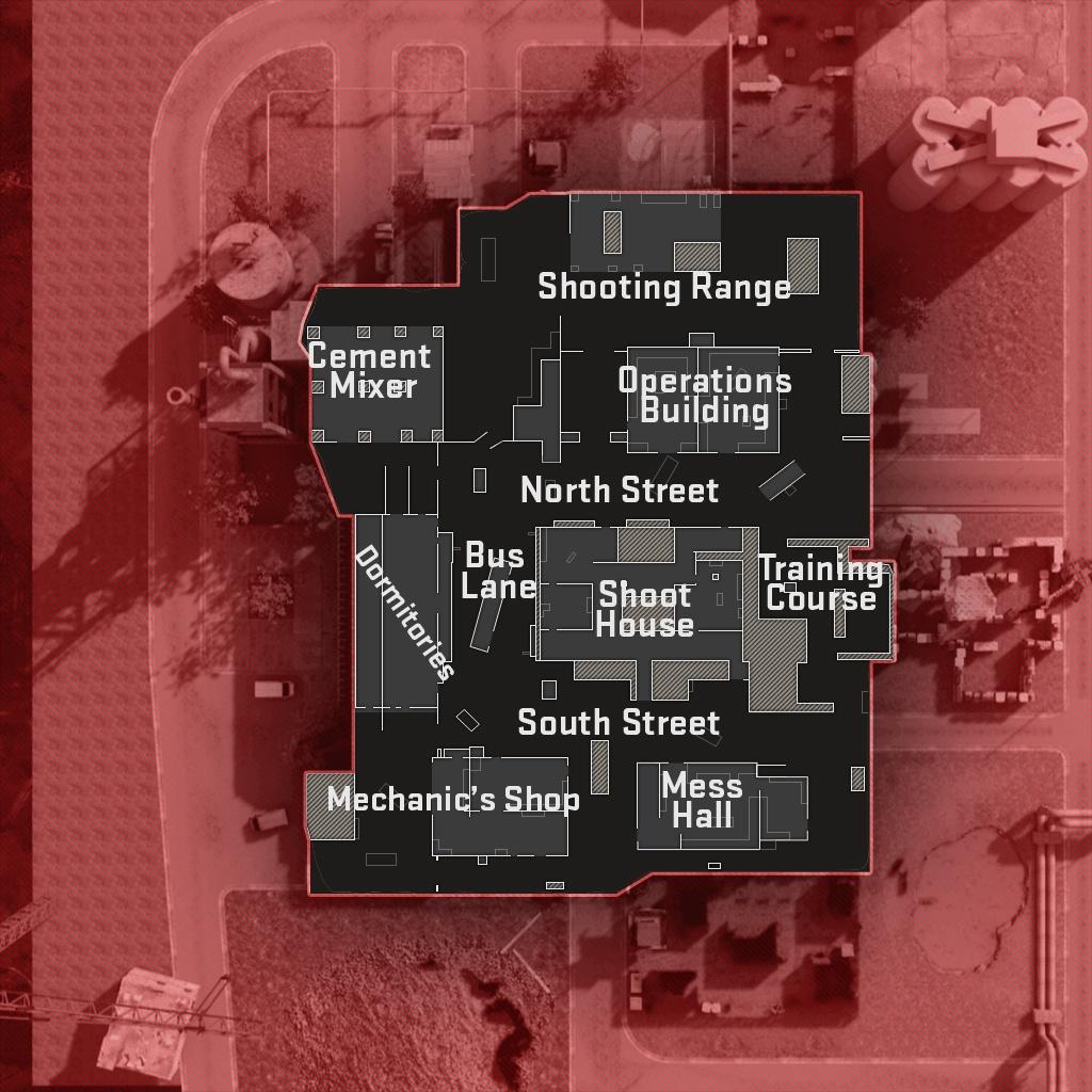 farm 18 cod modern warfare 2 map layout