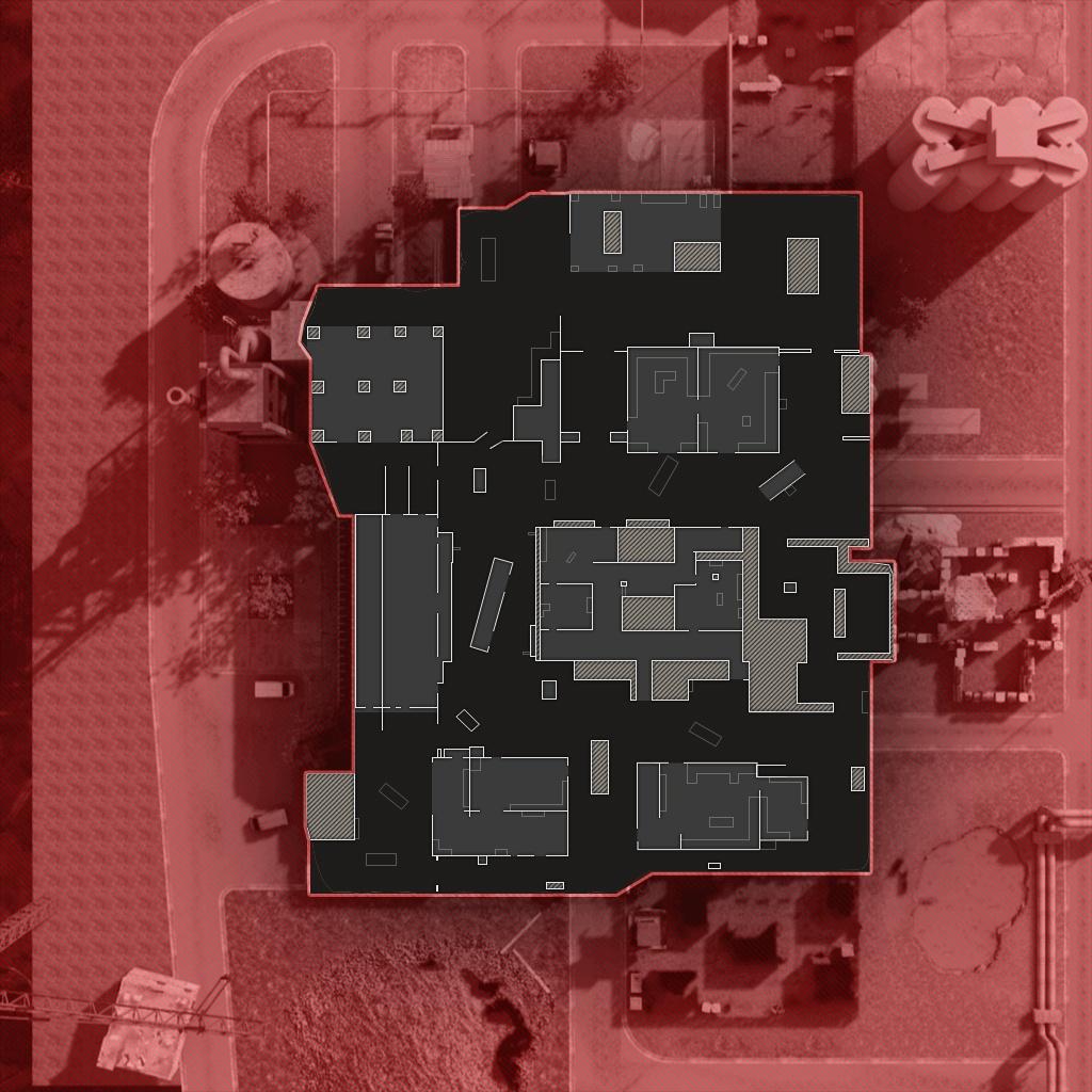farm 18 cod modern warfare 2 map layout