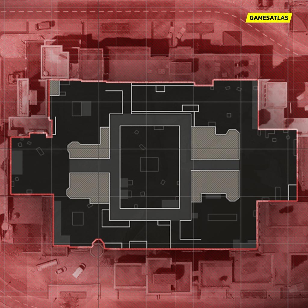 showdown cod modern warfare 2 map layout