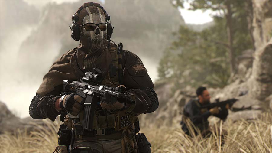 شاشة قائمة الأسلحة Modern Warfare 2