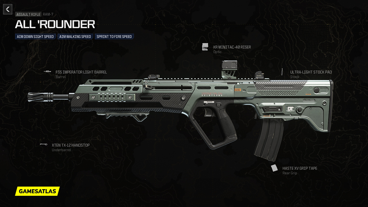 All 'Rounder  Warzone and Modern Warfare 3 Blueprint