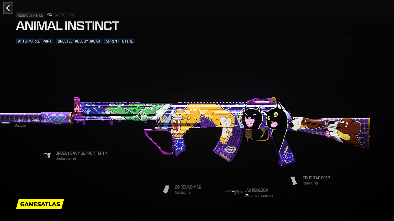 Animal Instinct - Warzone and Modern Warfare 2 Blueprint Animal Instinct - Warzone and Modern Warfare 2 Blueprint