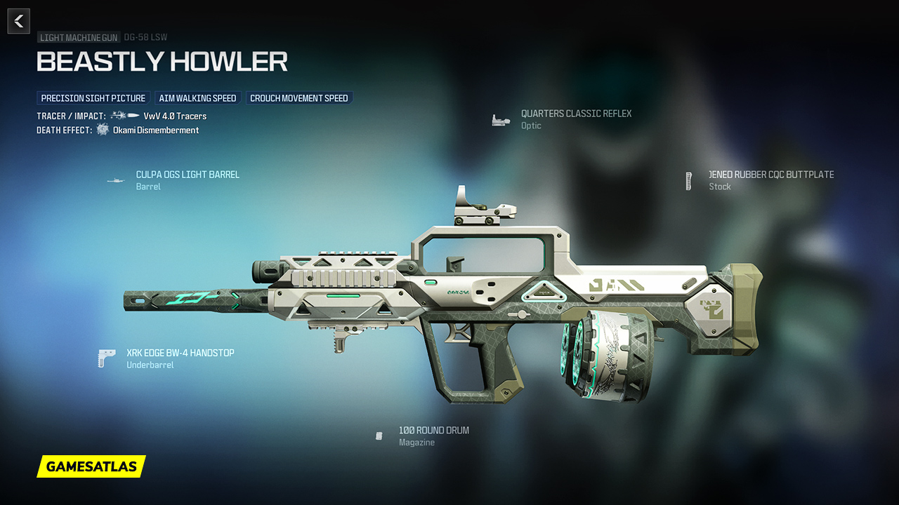 Beastly Howler - Warzone and Modern Warfare 3 Blueprint Beastly Howler - Warzone and Modern Warfare 3 Blueprint