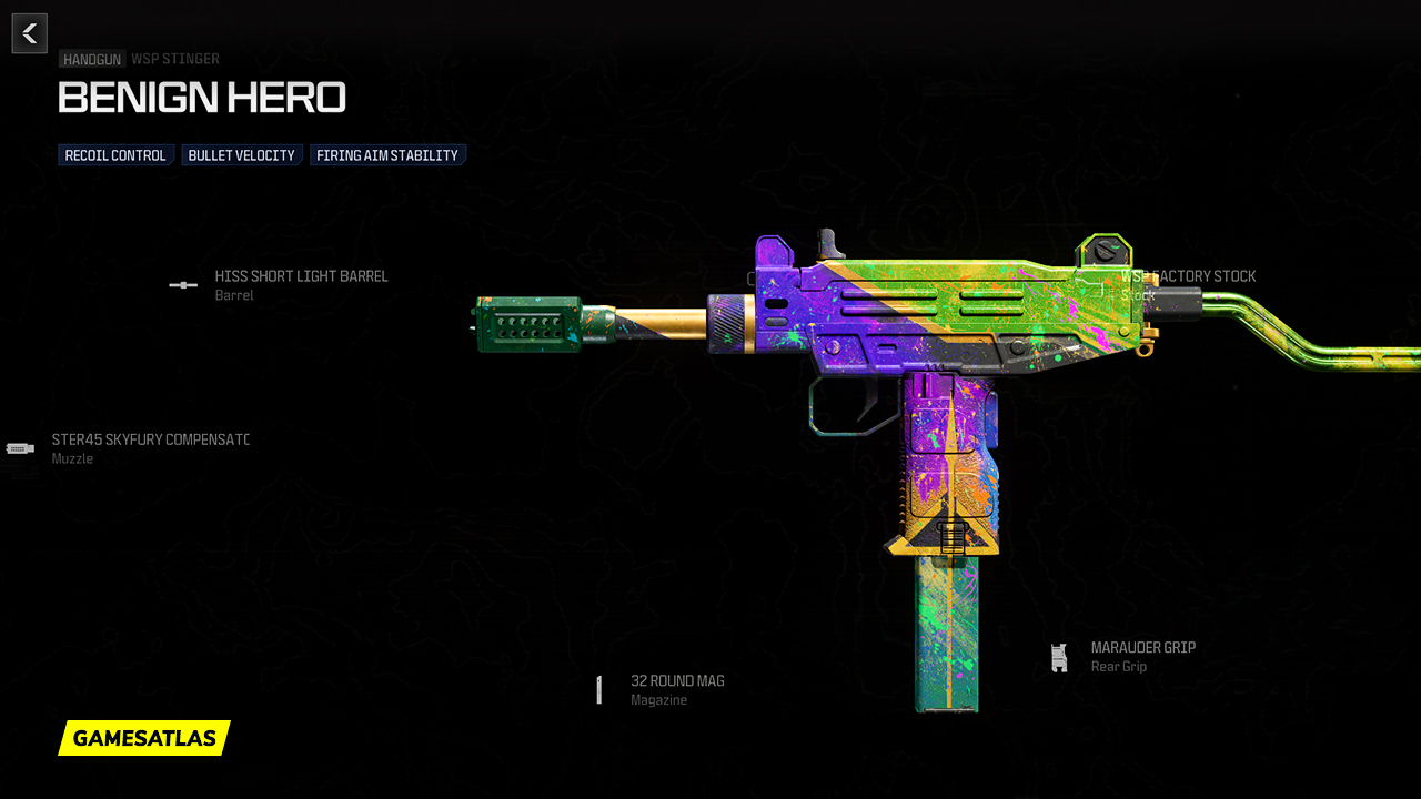 Benign Hero - Warzone and Modern Warfare 3 Blueprint Benign Hero - Warzone and Modern Warfare 3 Blueprint