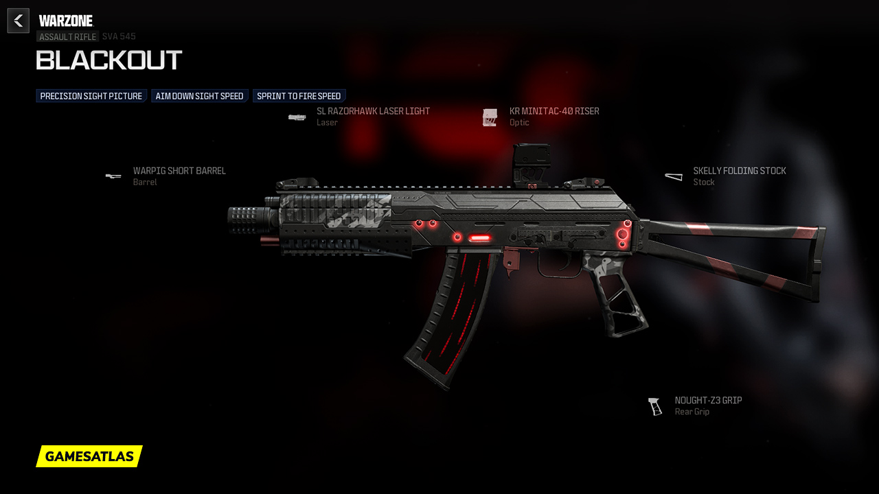 Blackout - Warzone and Modern Warfare 3 Blueprint