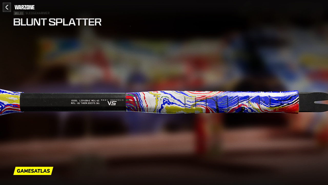 Blunt Splatter - Warzone and Modern Warfare 3 Blueprint