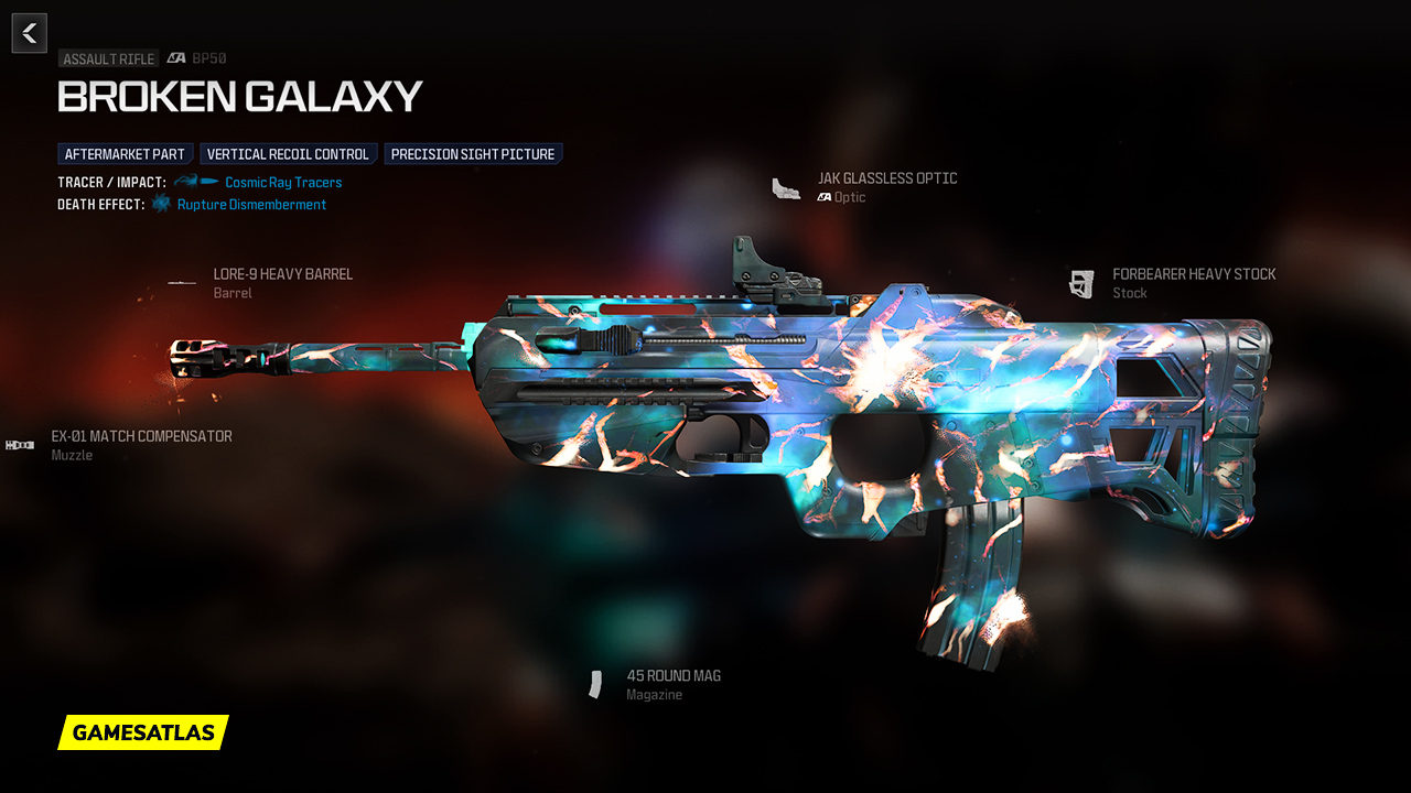 Broken Galaxy - Warzone and Modern Warfare 3 Blueprint