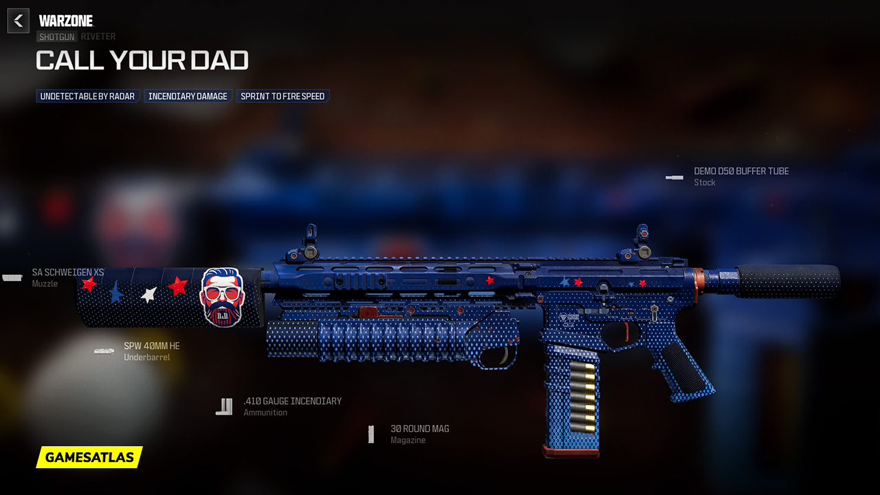 Call Your Dad - Warzone and Modern Warfare 3 Blueprint