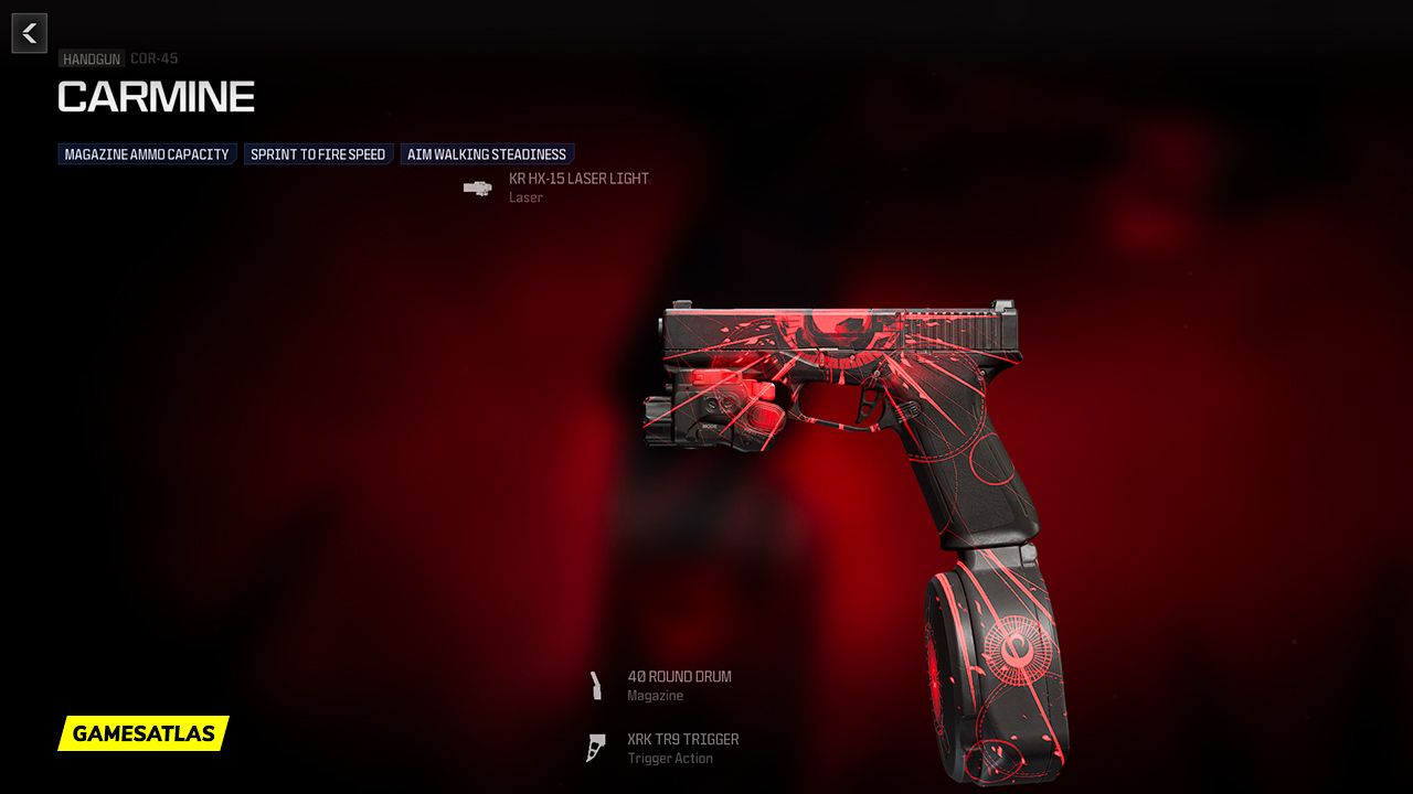 Carmine - Warzone and Modern Warfare 3 Blueprint Carmine - Warzone and Modern Warfare 3 Blueprint