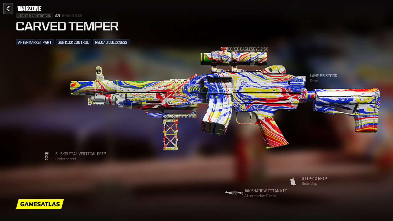 Carved Temper - Warzone and Modern Warfare 3 Blueprint Carved Temper - Warzone and Modern Warfare 3 Blueprint