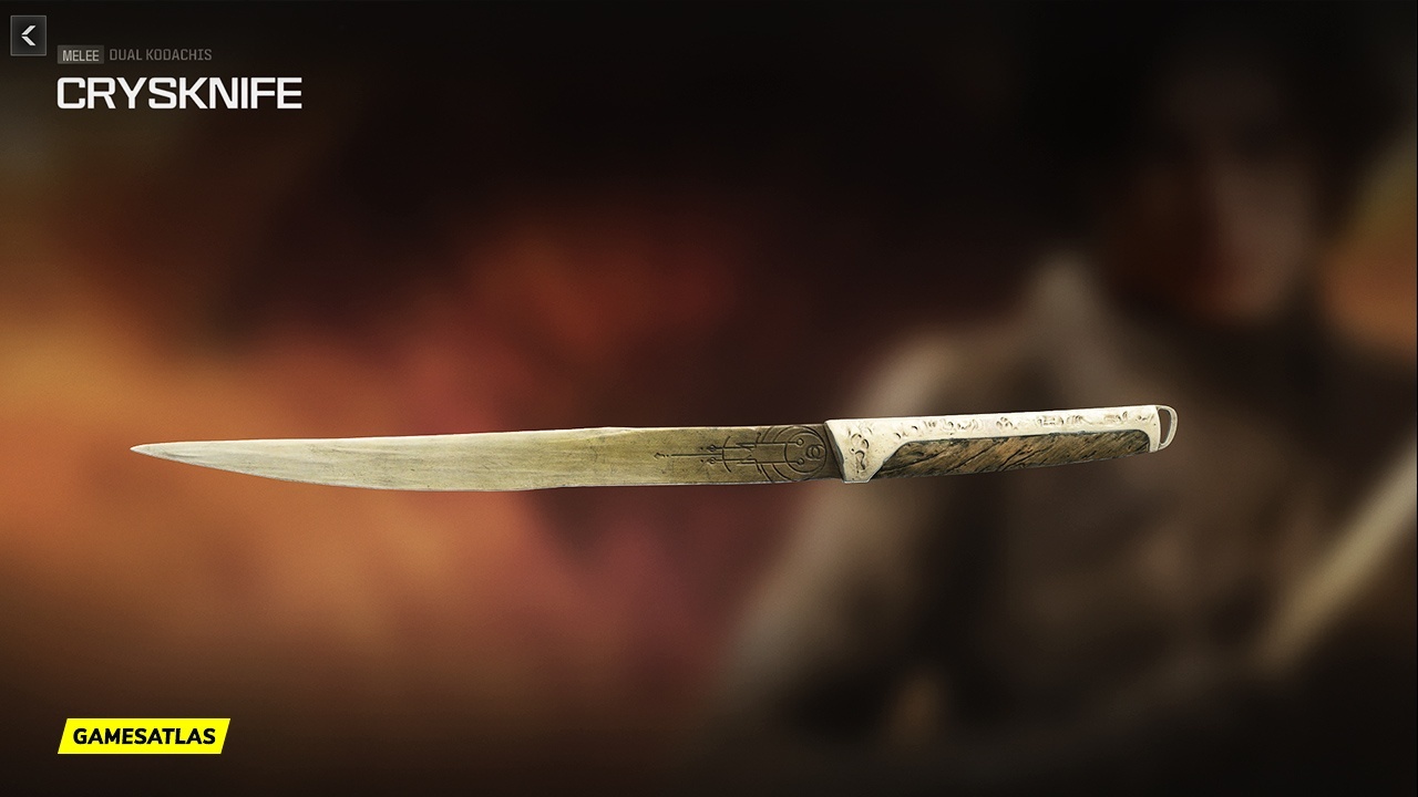 Crysknife - Warzone and Modern Warfare 2 Blueprint Crysknife - Warzone and Modern Warfare 2 Blueprint