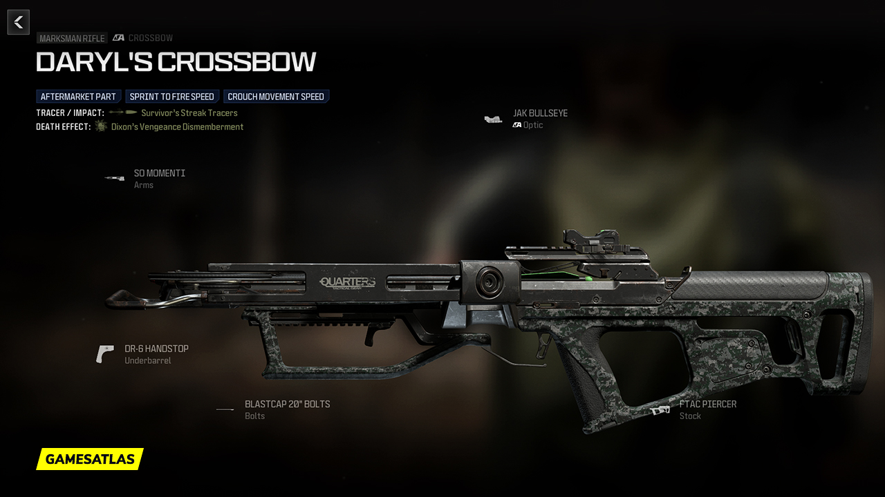 Daryl's Crossbow - Warzone and Modern Warfare 2 Blueprint Daryl's Crossbow - Warzone and Modern Warfare 2 Blueprint