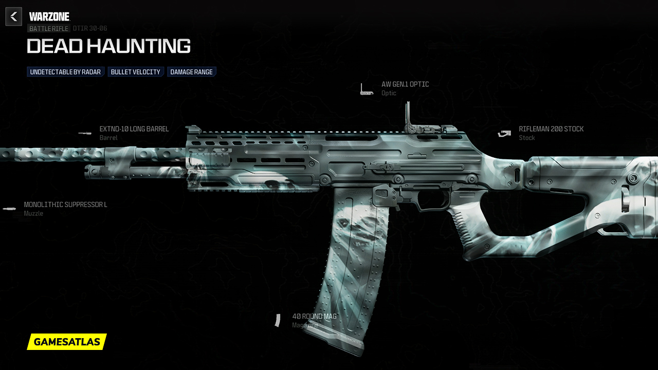 Dead Haunting - Warzone and Modern Warfare 3 Blueprint