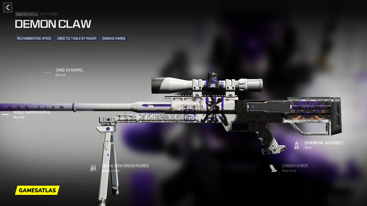 Demon Claw - Warzone and Modern Warfare 3 Blueprint Demon Claw - Warzone and Modern Warfare 3 Blueprint