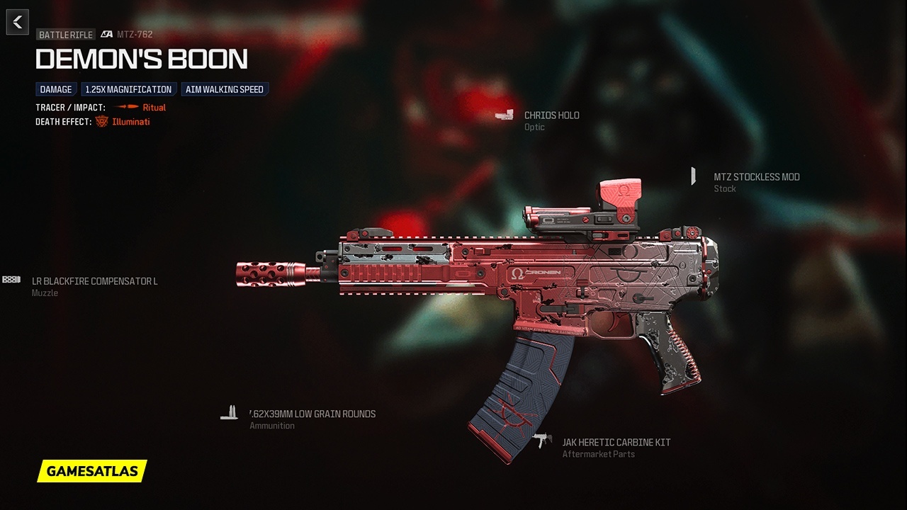 Demon's Boon - Warzone and Modern Warfare 3 Blueprint Demon's Boon - Warzone and Modern Warfare 3 Blueprint