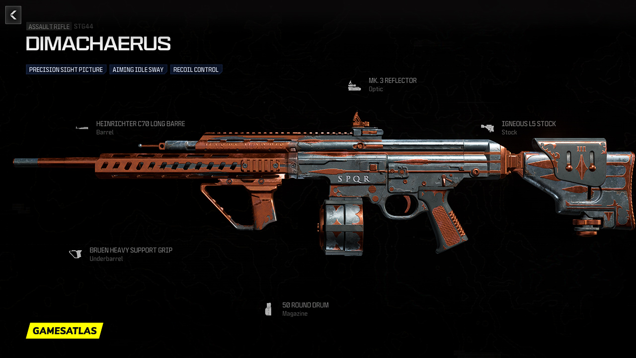 Dimachaerus - Warzone and Modern Warfare 3 Blueprint