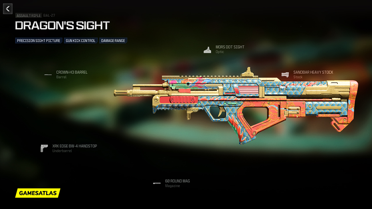 Dragon's Sight - Warzone and Modern Warfare 3 Blueprint