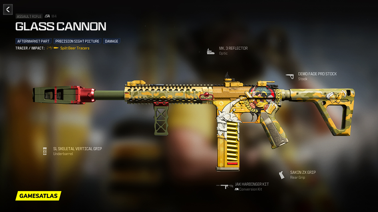 Glass Cannon - Warzone and Modern Warfare 2 Blueprint Glass Cannon - Warzone and Modern Warfare 2 Blueprint