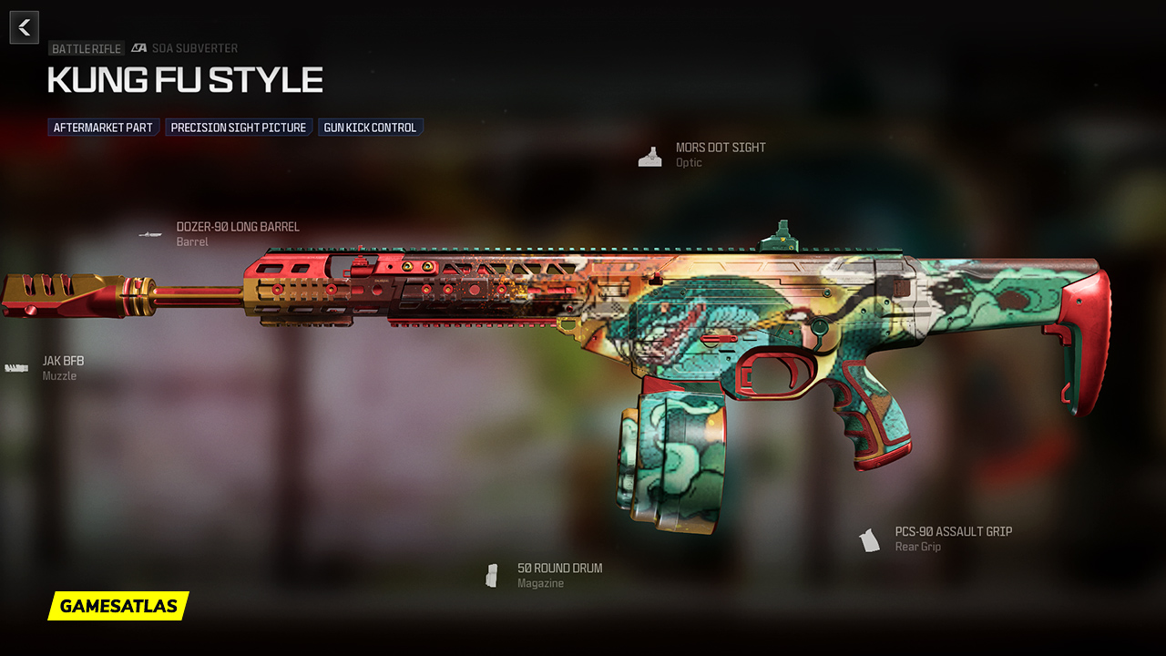 Kung Fu Style - Warzone and Modern Warfare 3 Blueprint