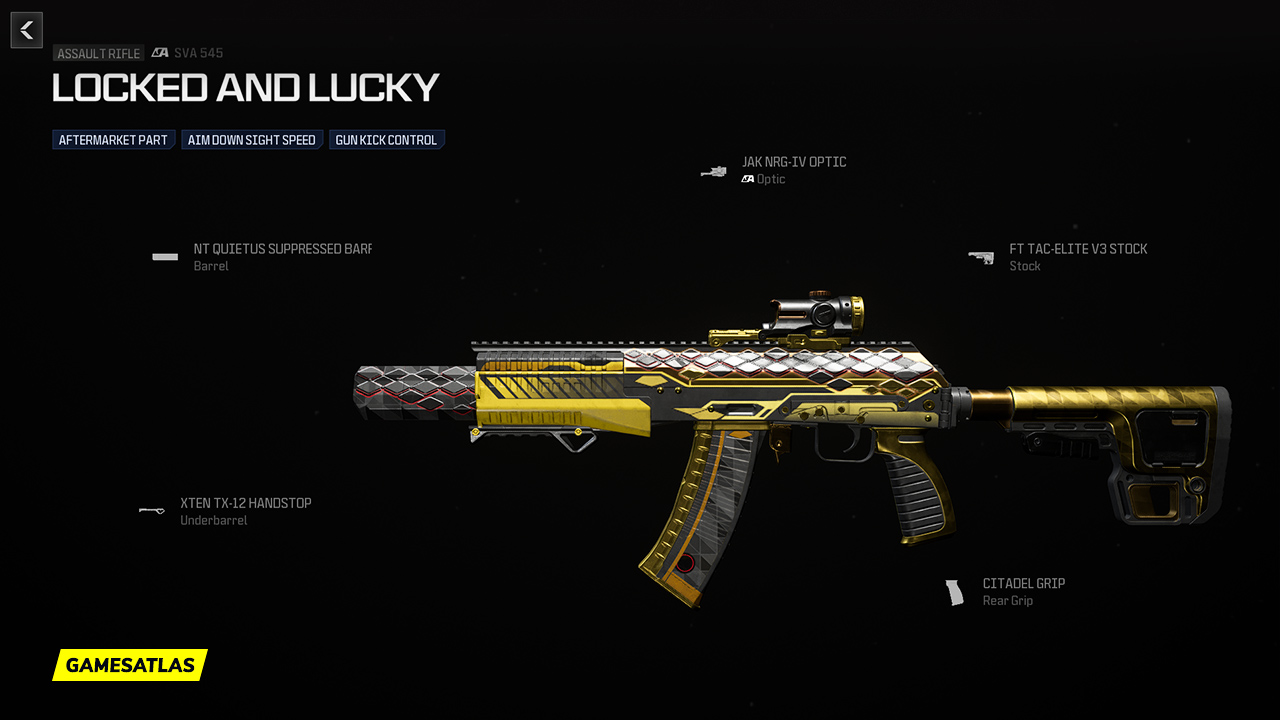 Locked And Lucky - Warzone and Modern Warfare 3 Blueprint Locked And Lucky - Warzone and Modern Warfare 3 Blueprint