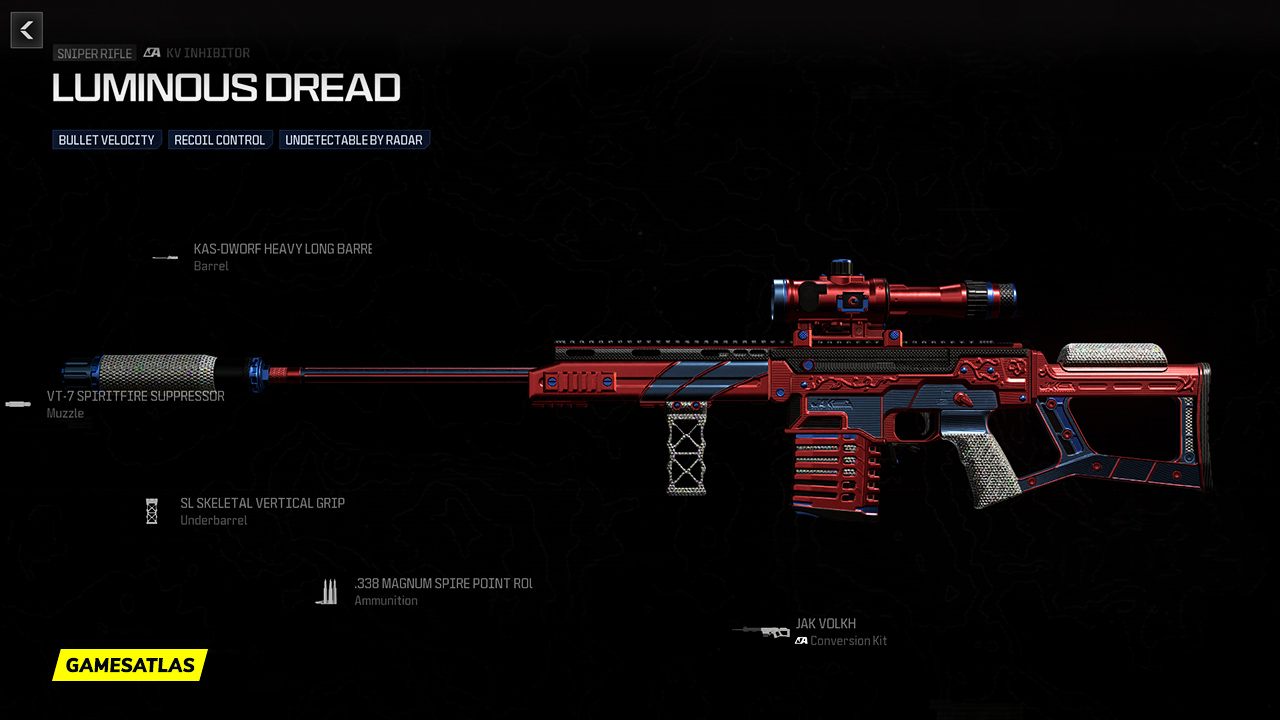 Luminous Dread - Warzone and Modern Warfare 3 Blueprint